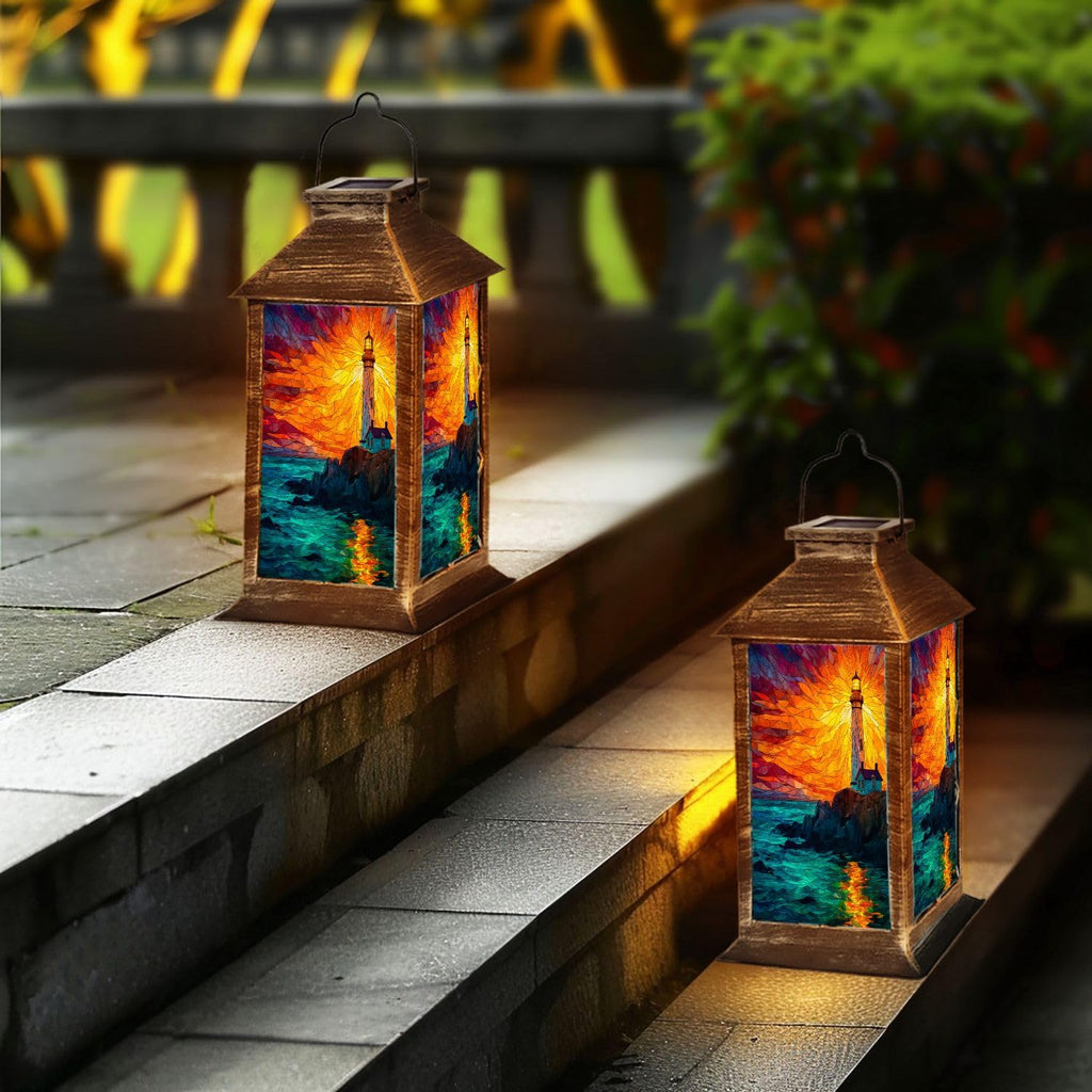 Solar Powered Waterproof Hanging Lantern G6909