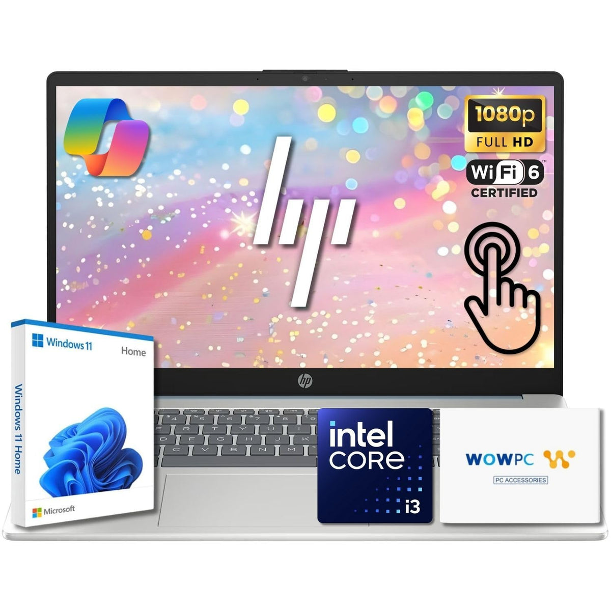 15.6" FHD Touchscreen Laptop Intel Core i3 8GB 256GB SSD V29035
