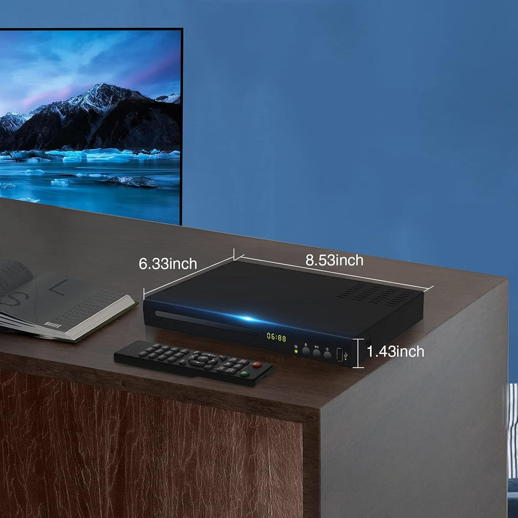 Blu Ray DVD Player 1080P Disc System with HDMI AV Cable L49279