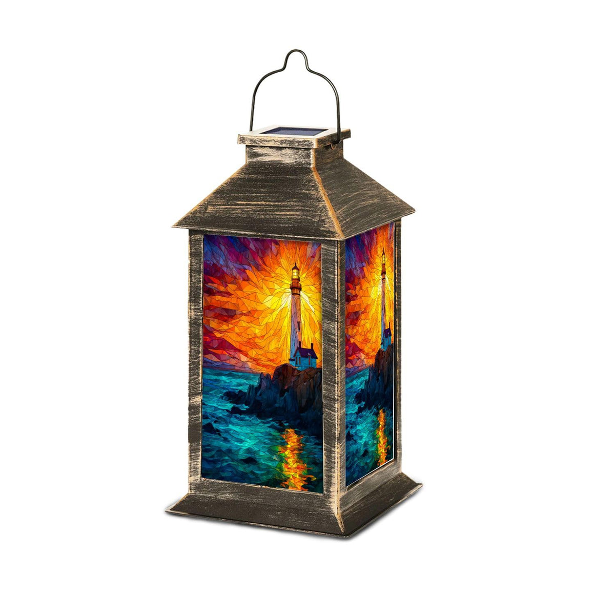 Solar Powered Waterproof Hanging Lantern G6909