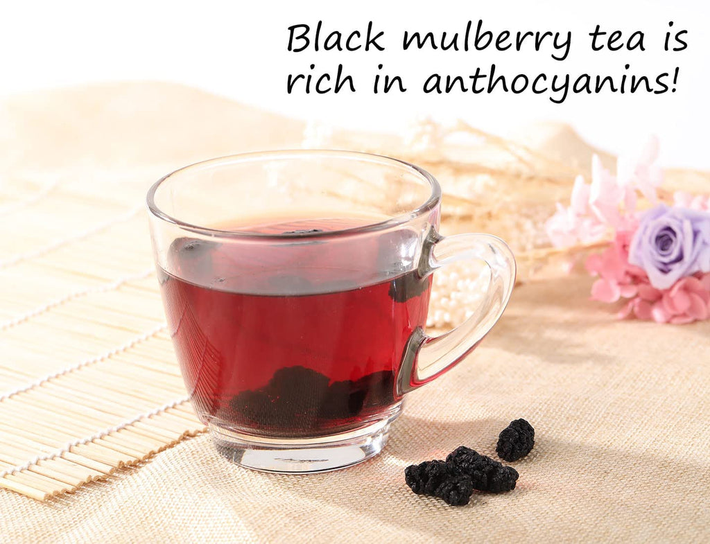 Dried Black Mulberries 9 Oz B397