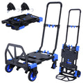 2-in-1 Foldable Hand Truck Dolly 330LB Capacity C5006