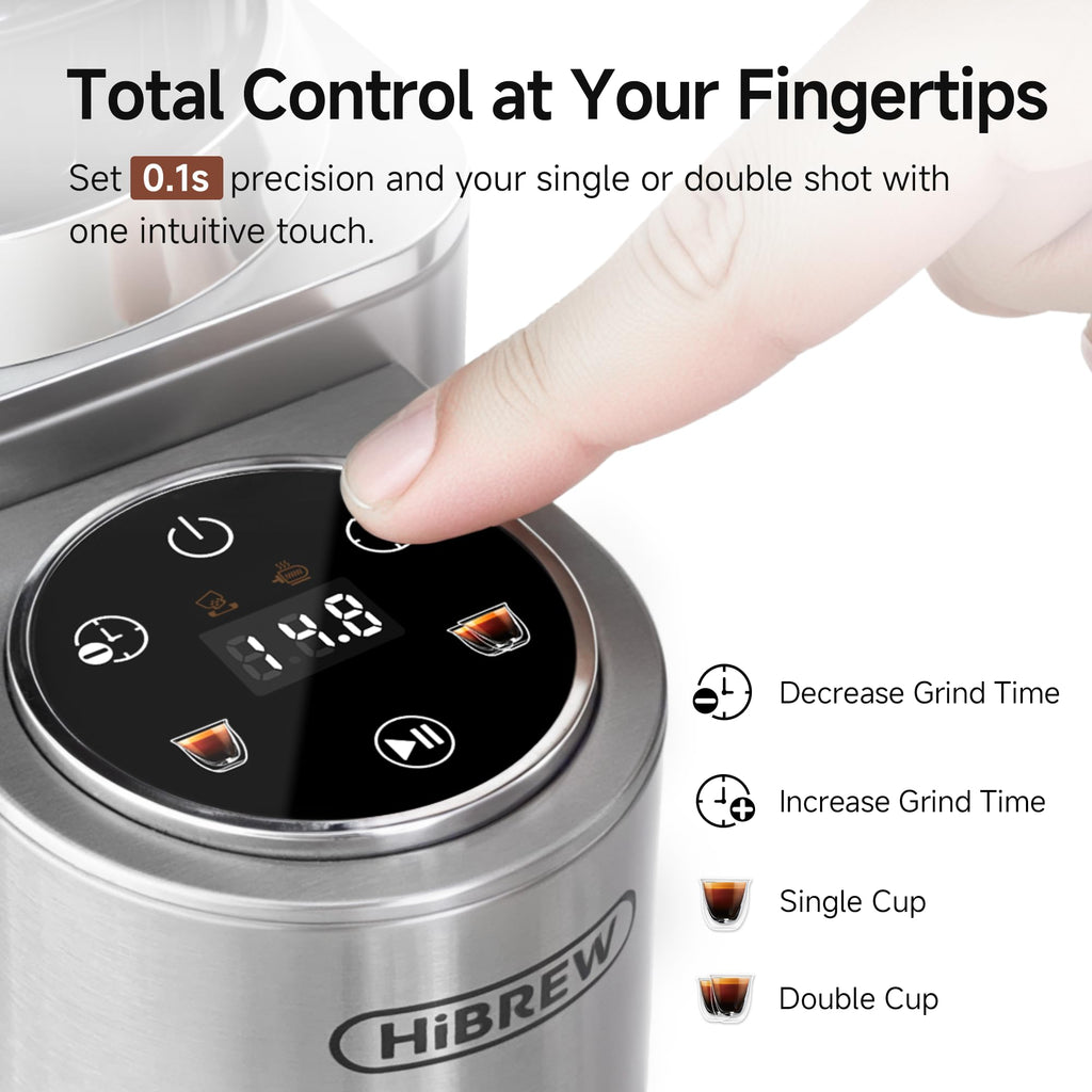 Electric Coffee Grinder with 48 Grind Settings J42478