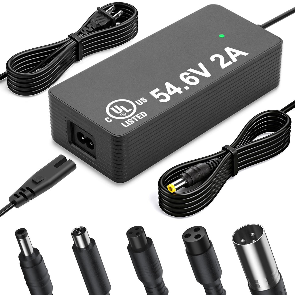 54.6V 2A Electric Bike Charger for 48V Lithium Battery K1969