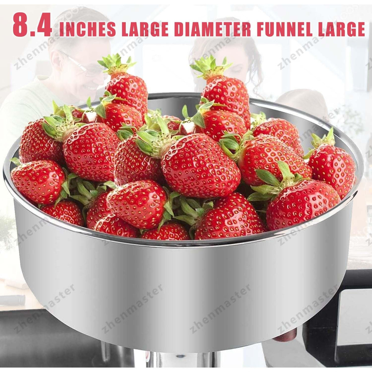 450W Electric Stainless Steel Tomato Strainer O955073