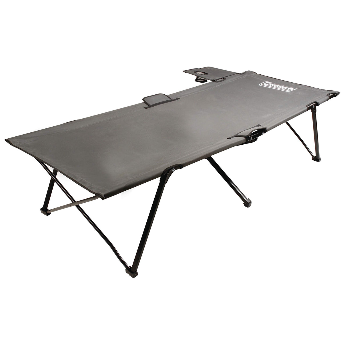 Camping Cot with Removable Side Table and Carry Bag U849209