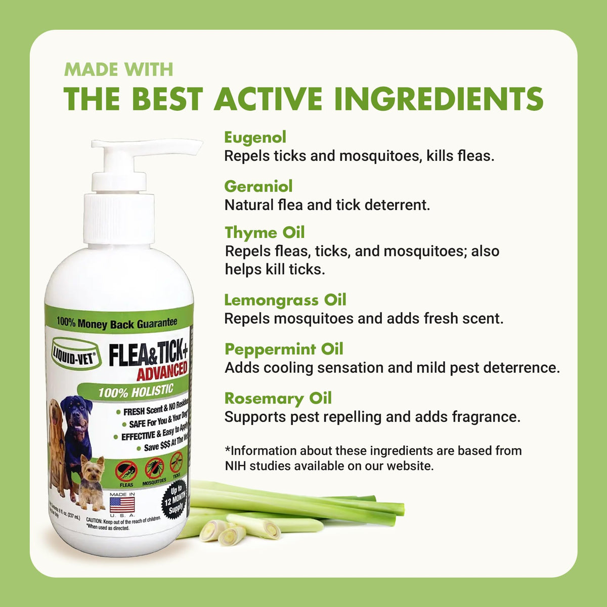 Flea and Tick Topical Treatment 8 oz E710199
