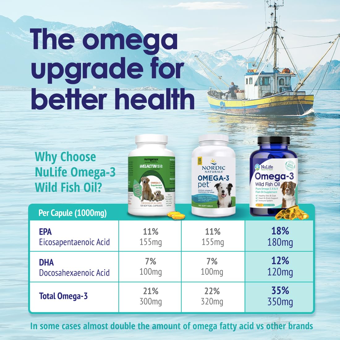 Omega 3 Fish Oil 1000mg 180 Capsules I706