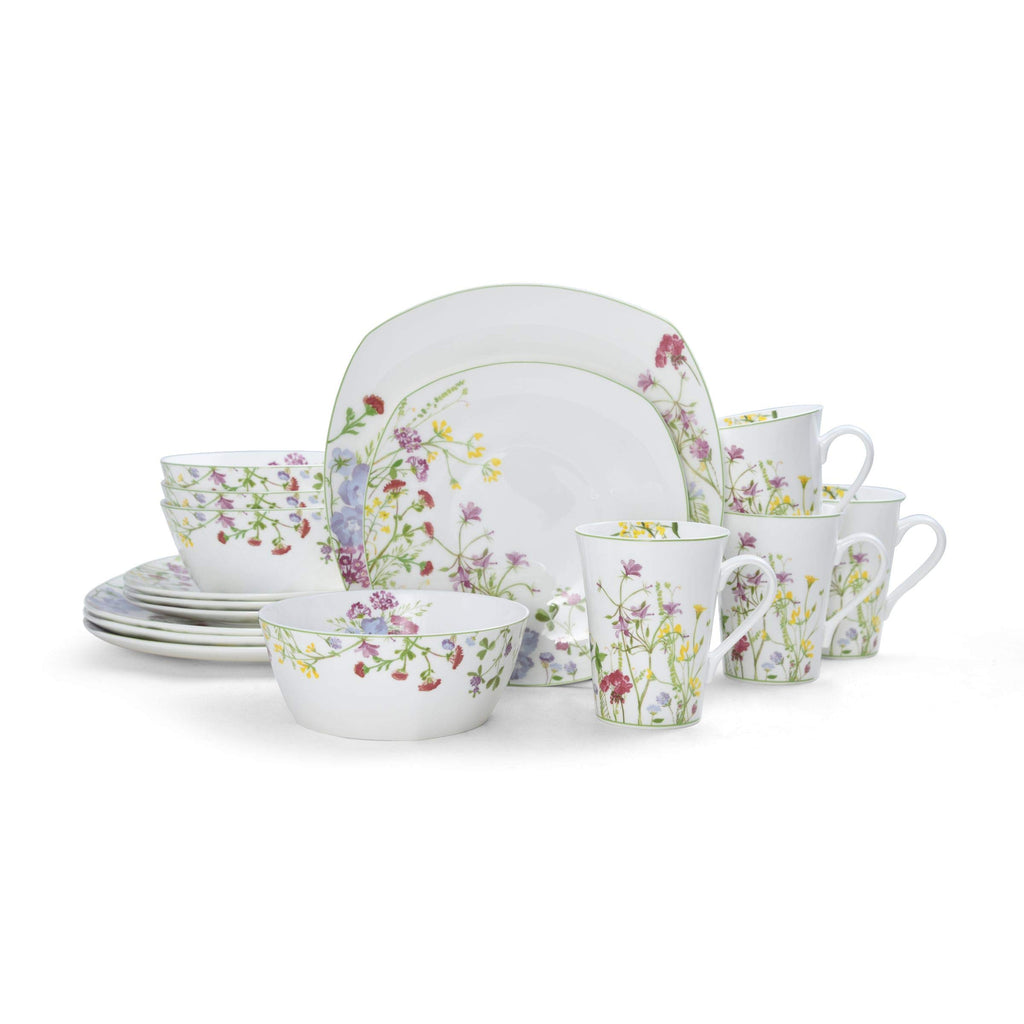 16-Piece Bone China Dinnerware Set Service for 4 S998
