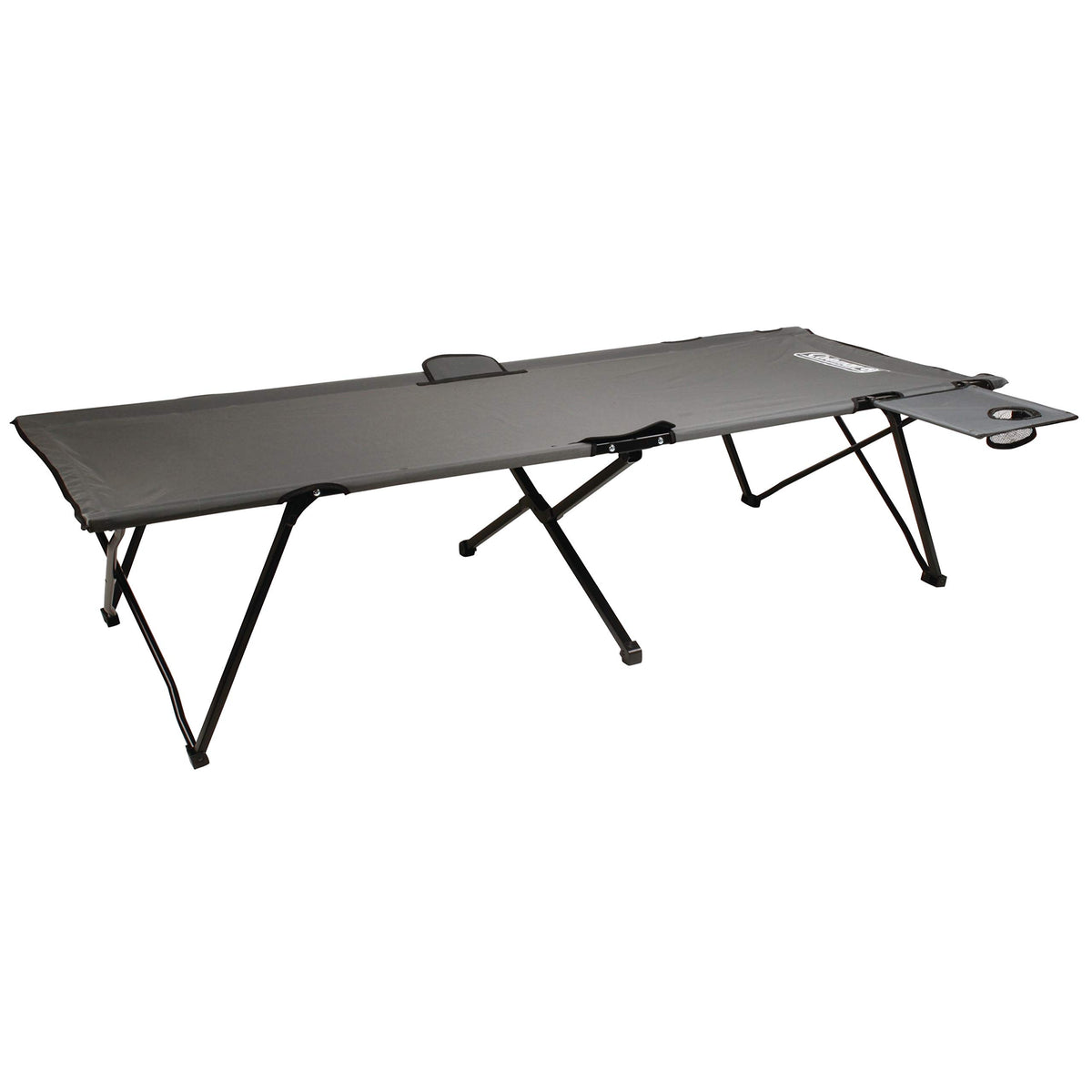 Camping Cot with Removable Side Table and Carry Bag U849209