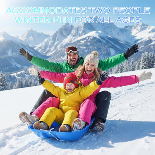 2-Person Sled 35" Toboggan Y276
