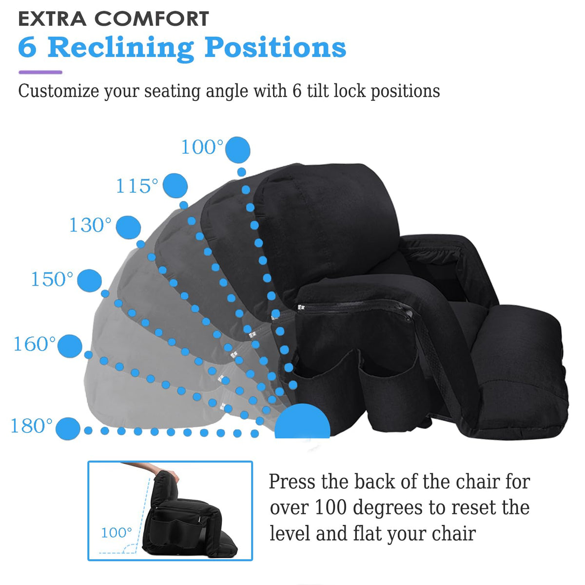 2 Pack Bleacher Seat with Back Support and Armrest G172
