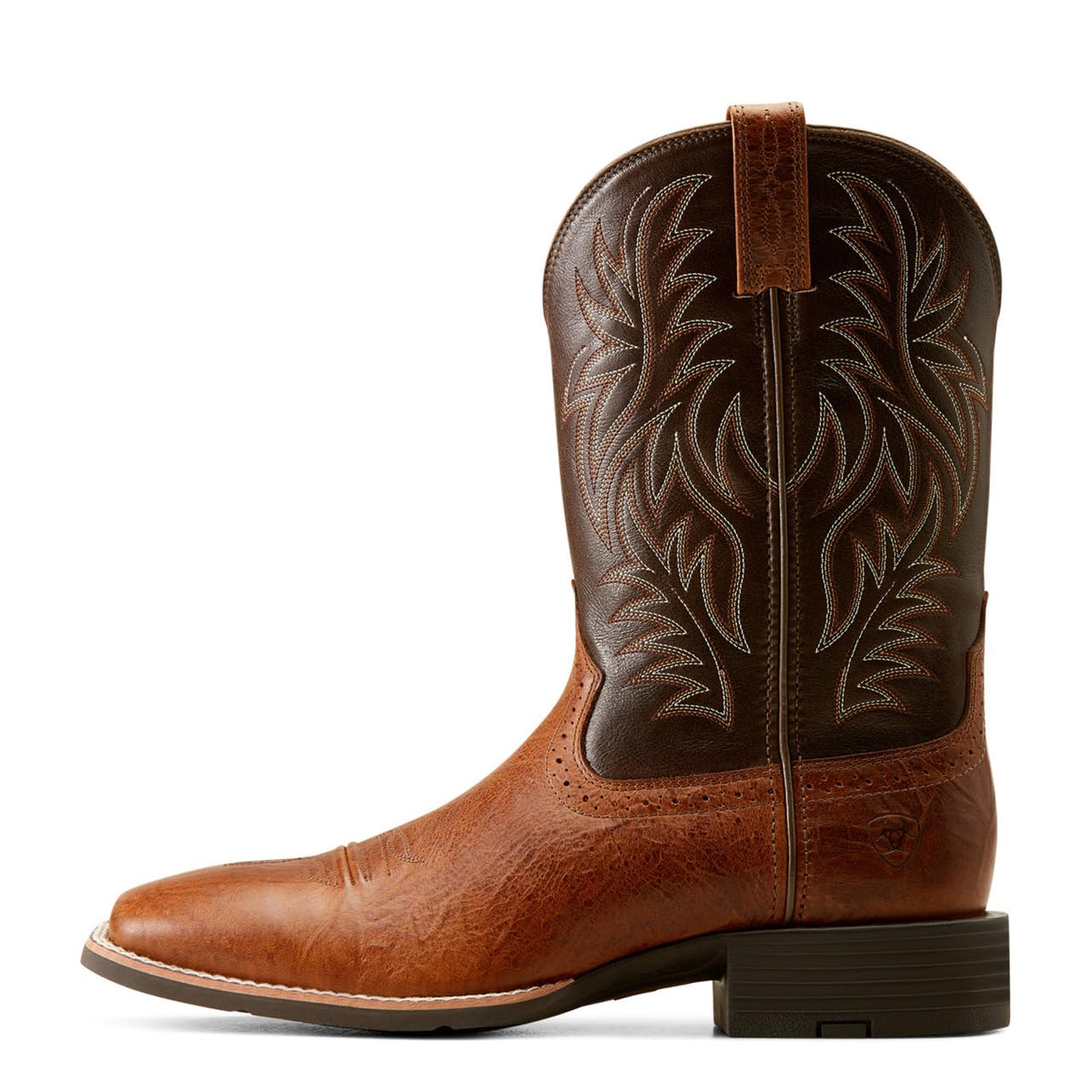 Western Wide Square Toe Cowboy Boot D64109