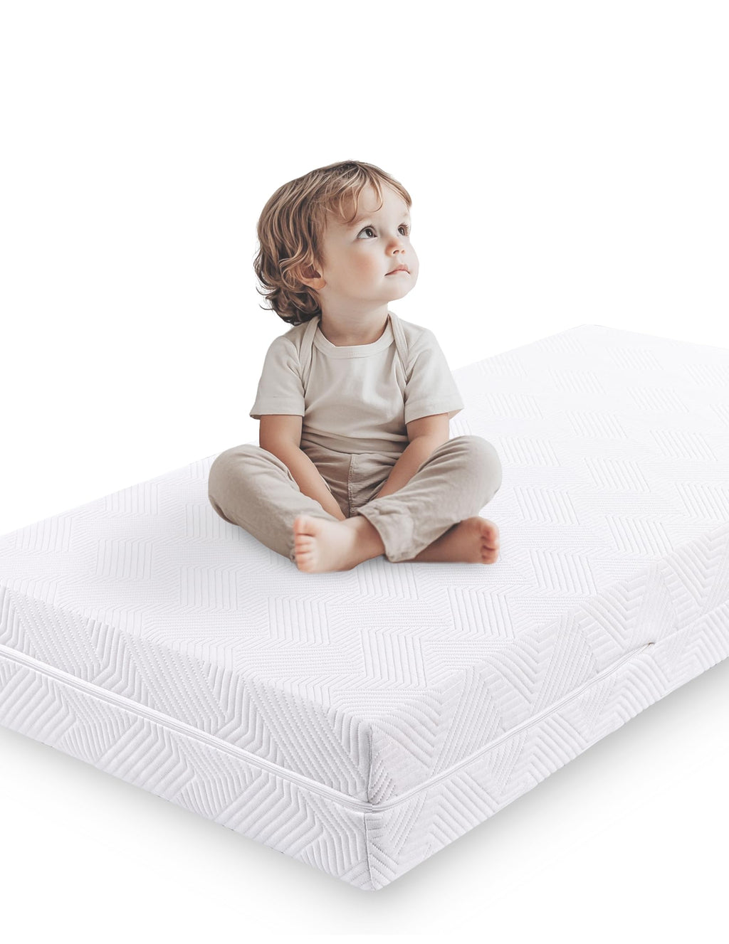 Ergonomic Memory Foam Crib Mattress Q873