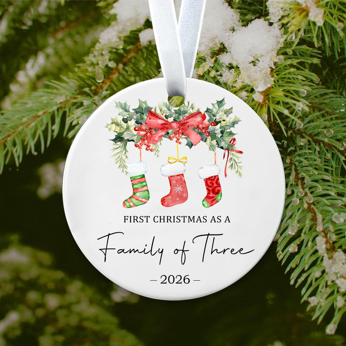 Baby First Christmas Ornaments 2026 N8001
