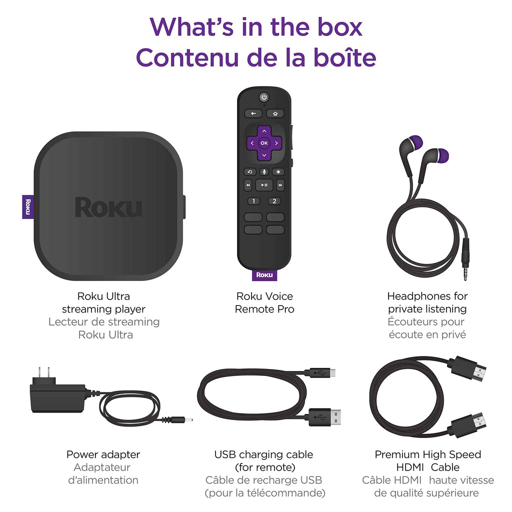 4K HDR Streaming Player with Voice Remote and HDMI Cable W685