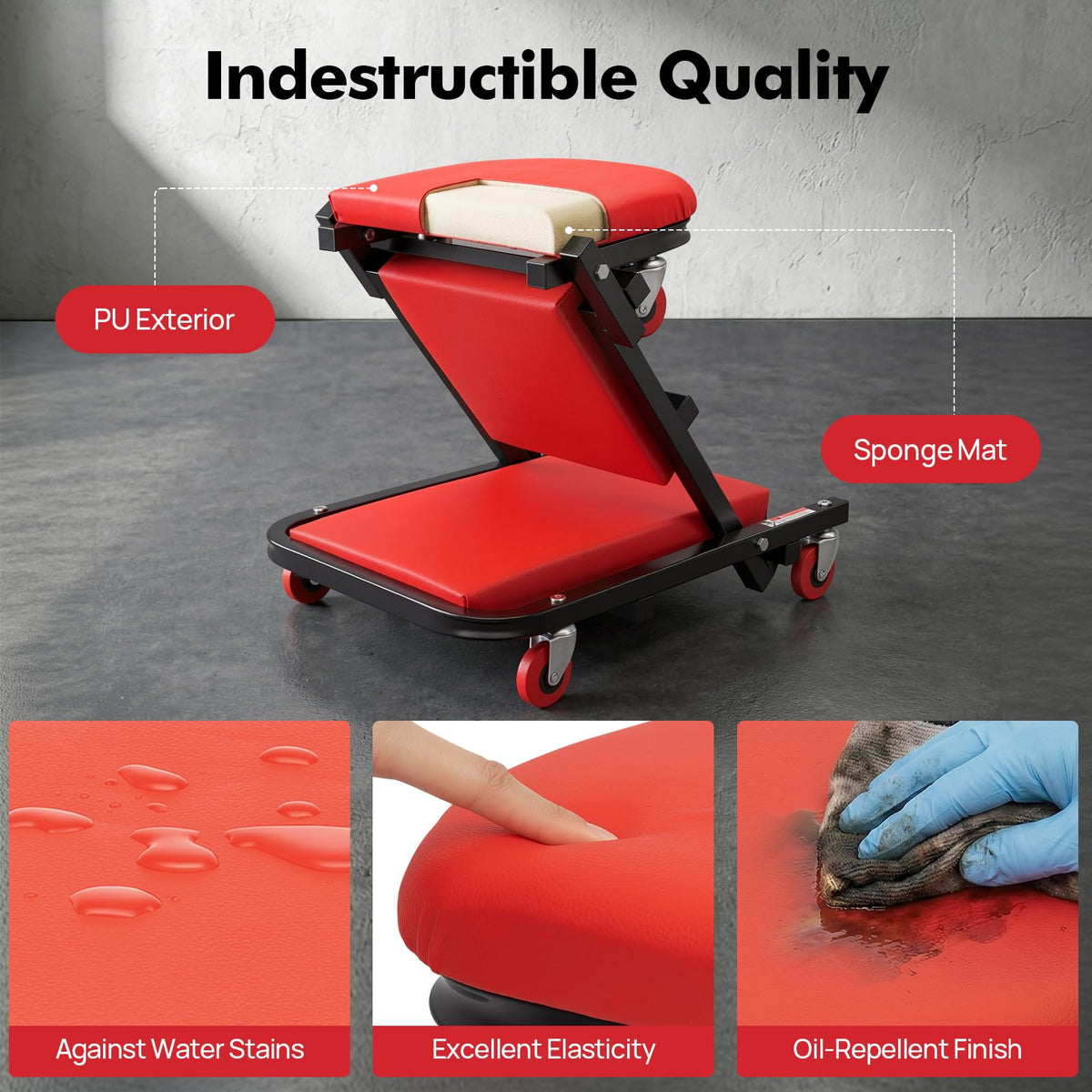 Heavy Duty 2 in 1 Z Creeper Seat M14636