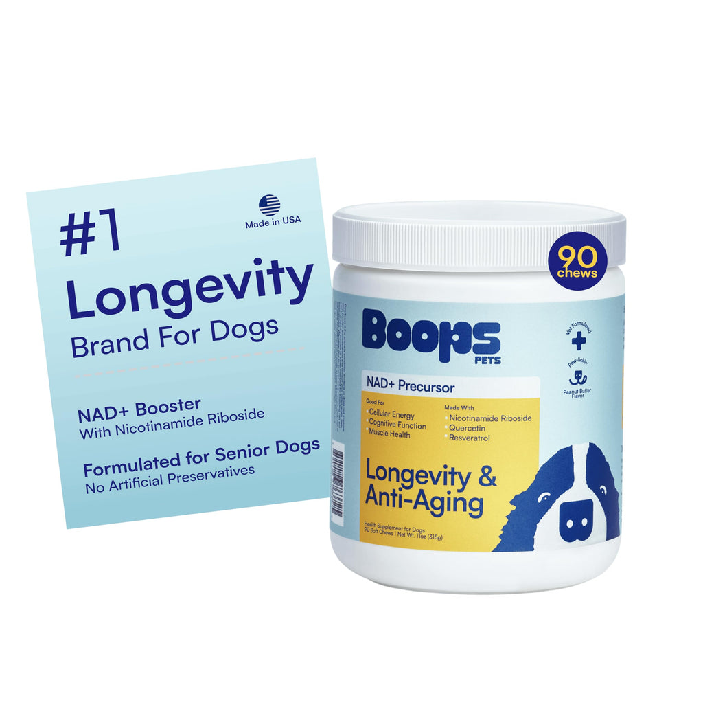 90 Soft Chews NAD+ Precursor Senior Dog Supplement E24227