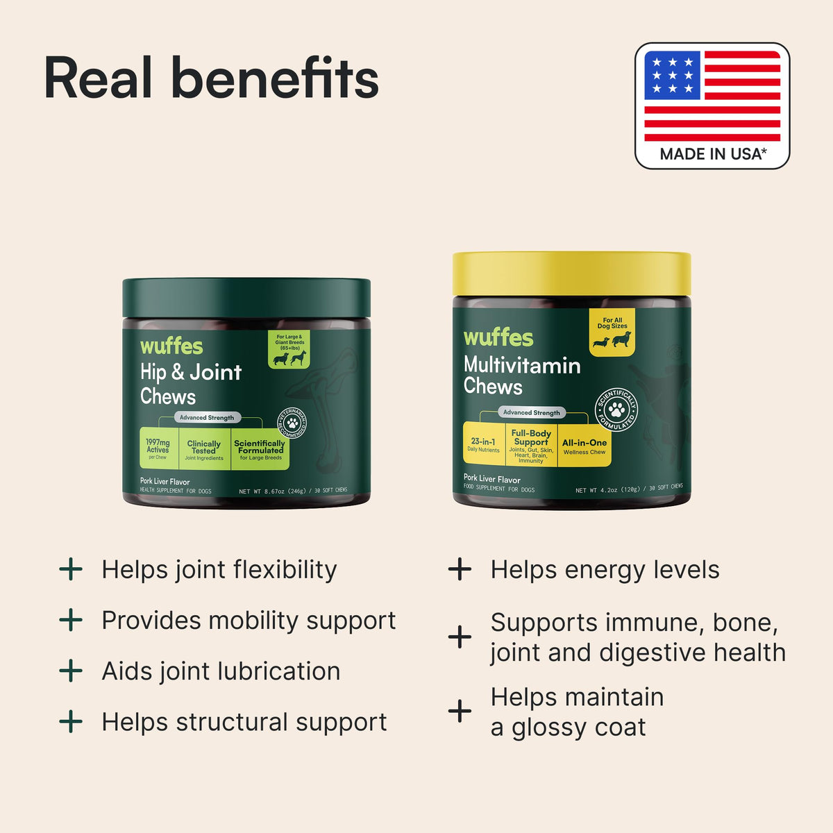 Hip and Joint Supplement and Multivitamin Bundle Z237