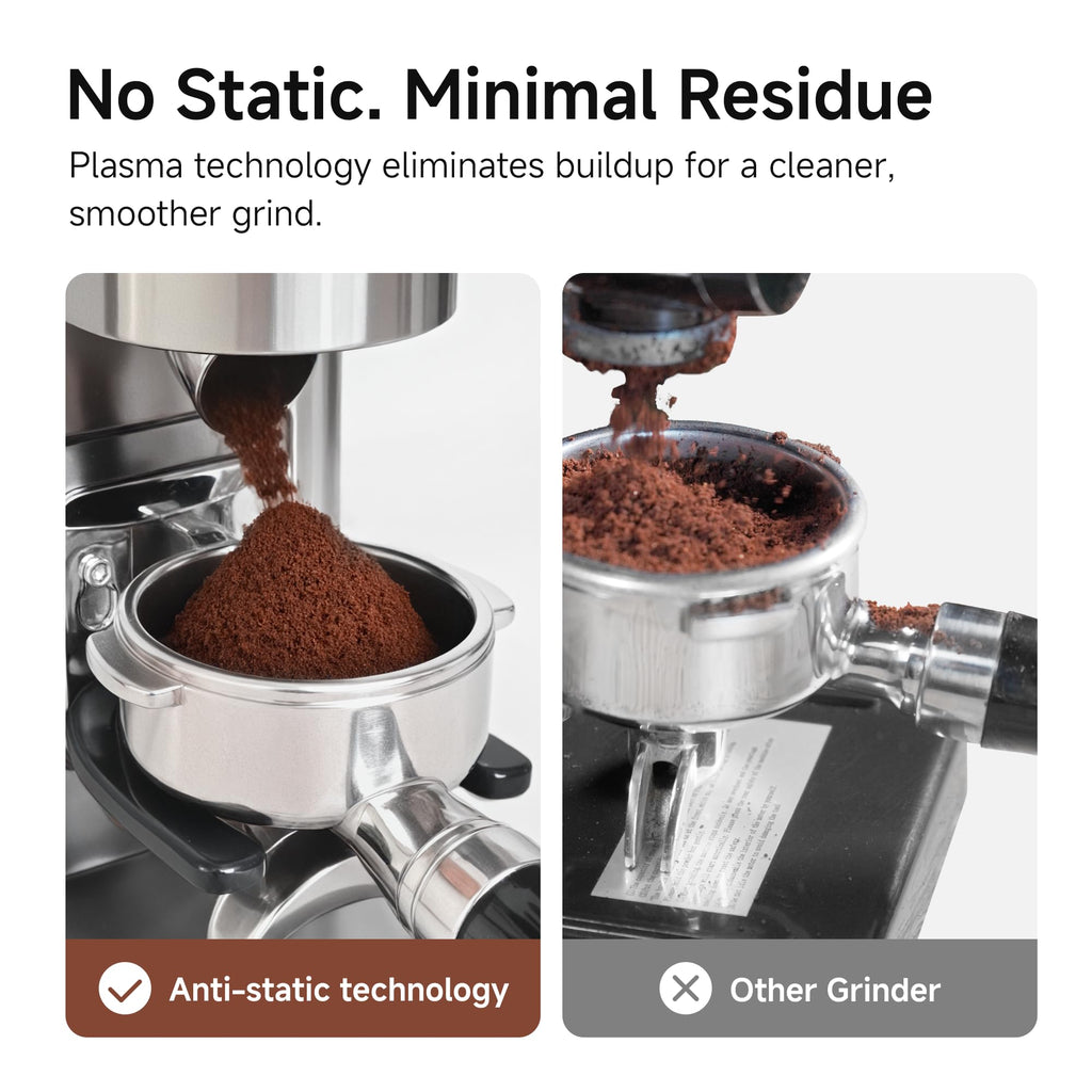 Electric Coffee Grinder with 48 Grind Settings J42478