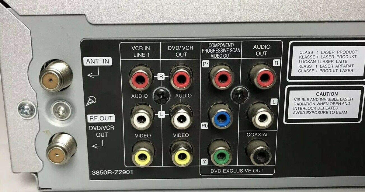 DVD Player & VCR Combo B281
