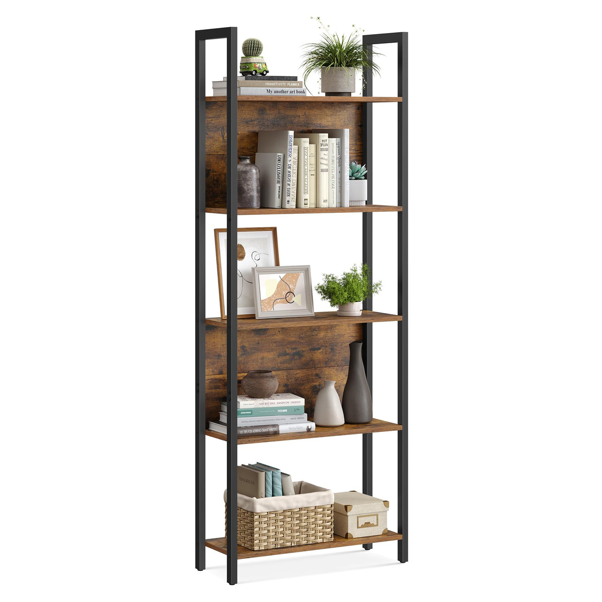 5 Tier Free Standing Bookshelf T59675