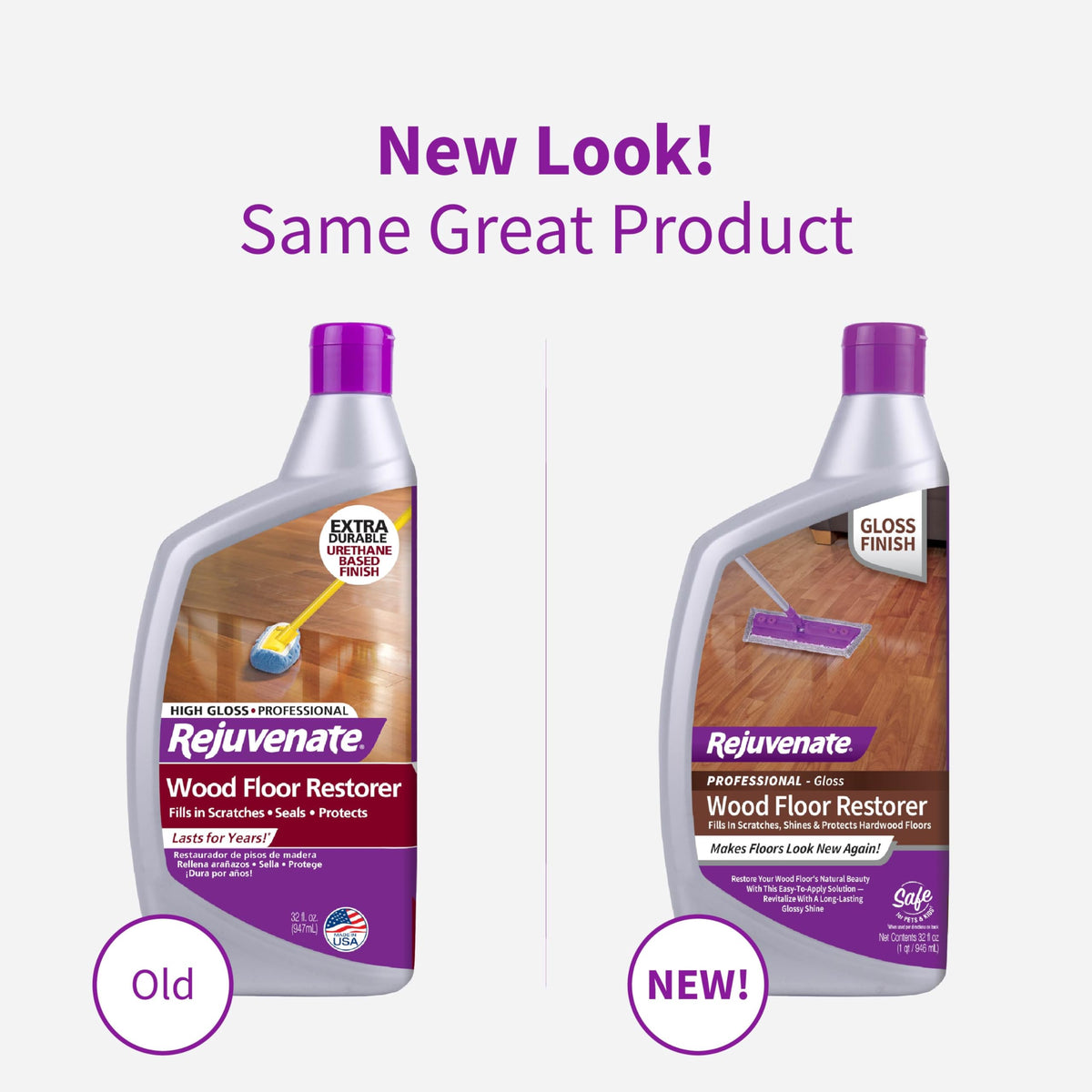 32 Oz Gloss Finish Wood Floor Restorer C443