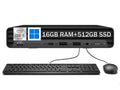 Mini Desktop PC, Intel Core i5-10500T, 16GB RAM, 512GB SSD, Windows 11 Pro Z71960