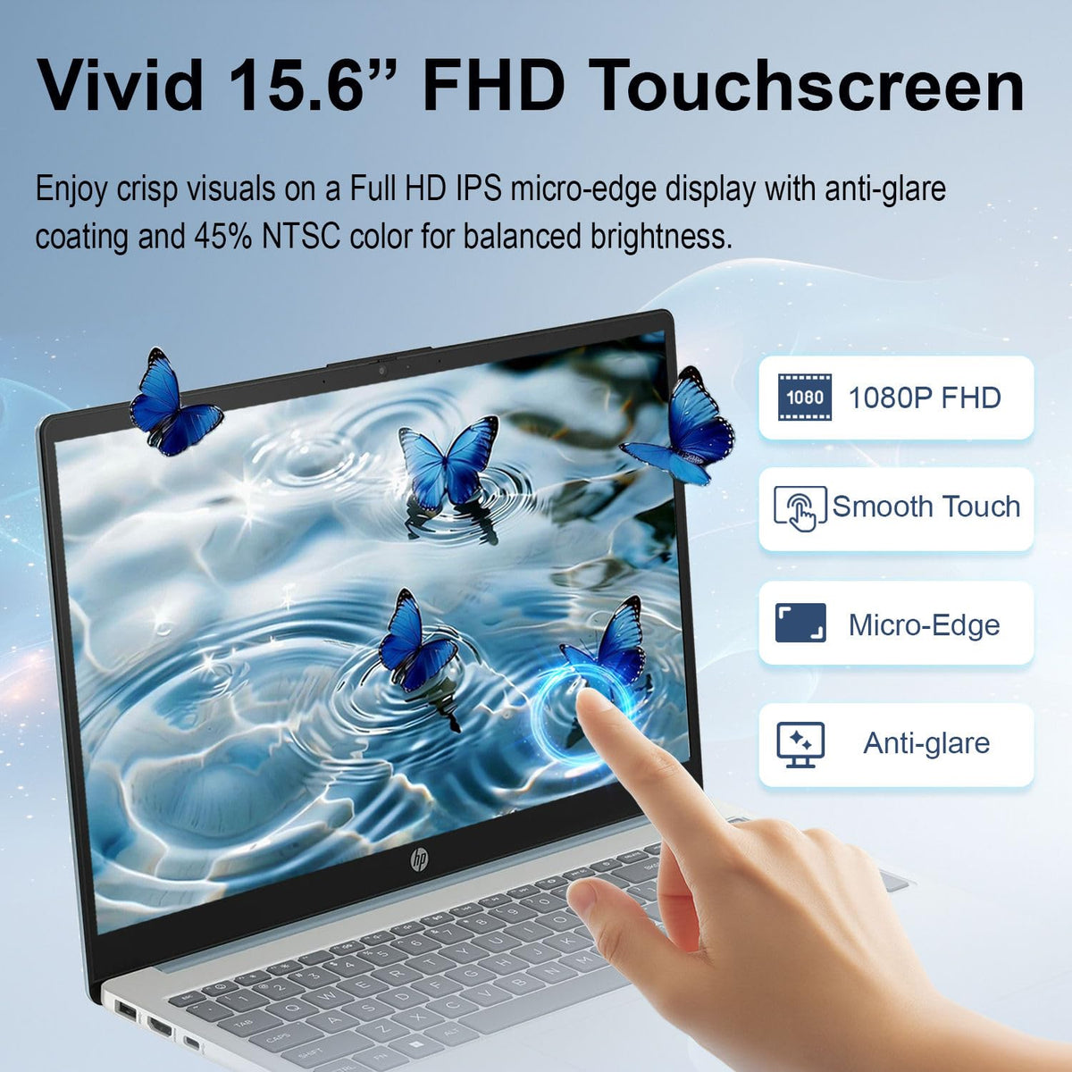 15.6" FHD Touchscreen Laptop Intel Core i3 8GB 256GB SSD V29035