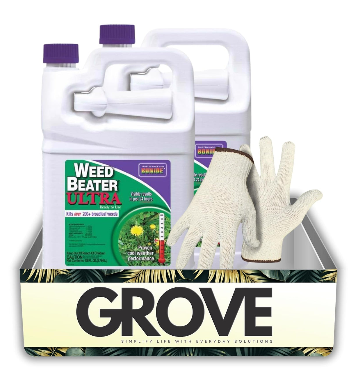 Weed Killer RTU Liquid 1 gal with Work Gloves R2857
