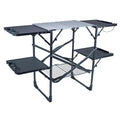 Portable Folding Cook Station with Heat Resistant Tabletop D664