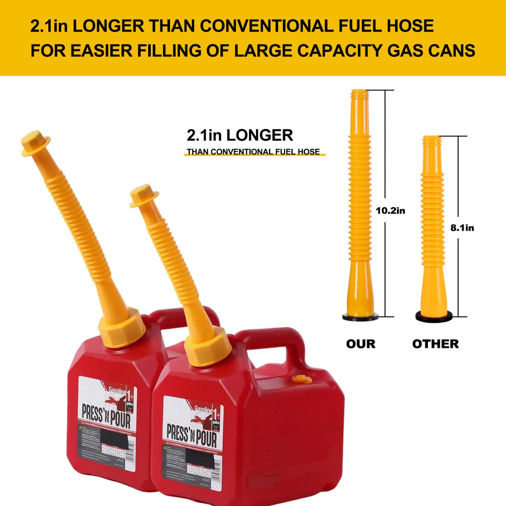 Gas Can Spout Replacement Kits 3 Pack Yellow W351710
