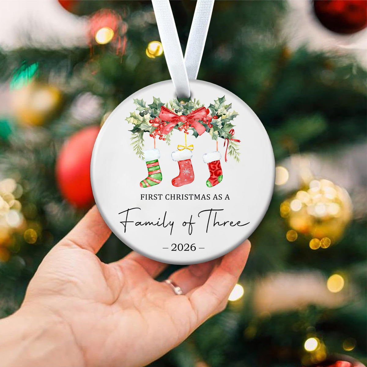 Baby First Christmas Ornaments 2026 N8001