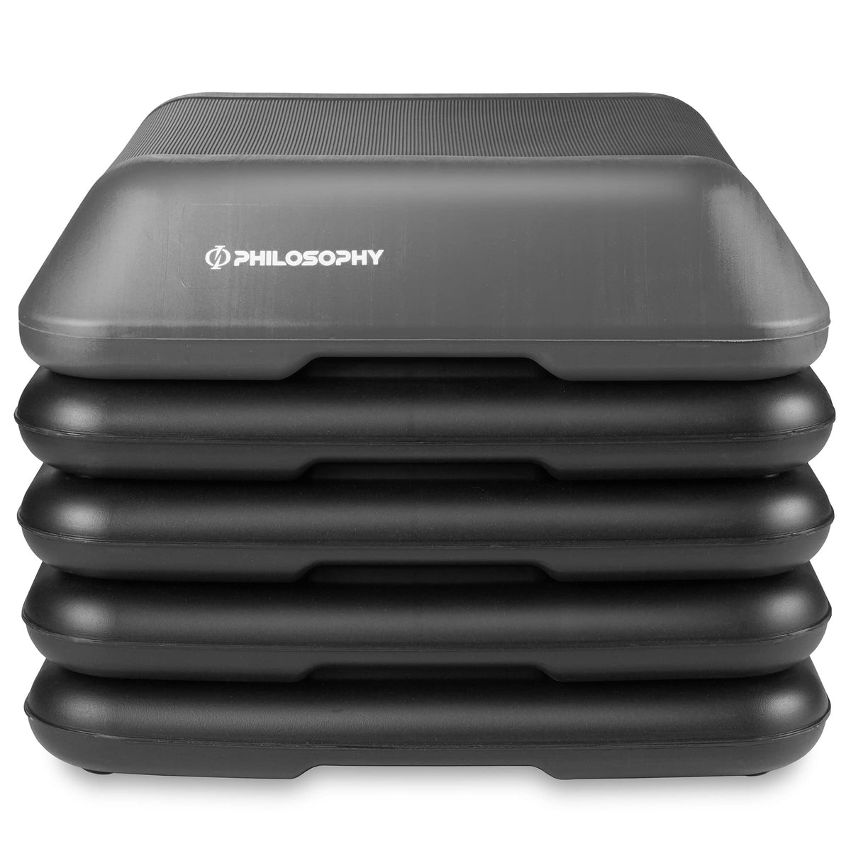 Adjustable High Step Platform with 4 Risers U7218