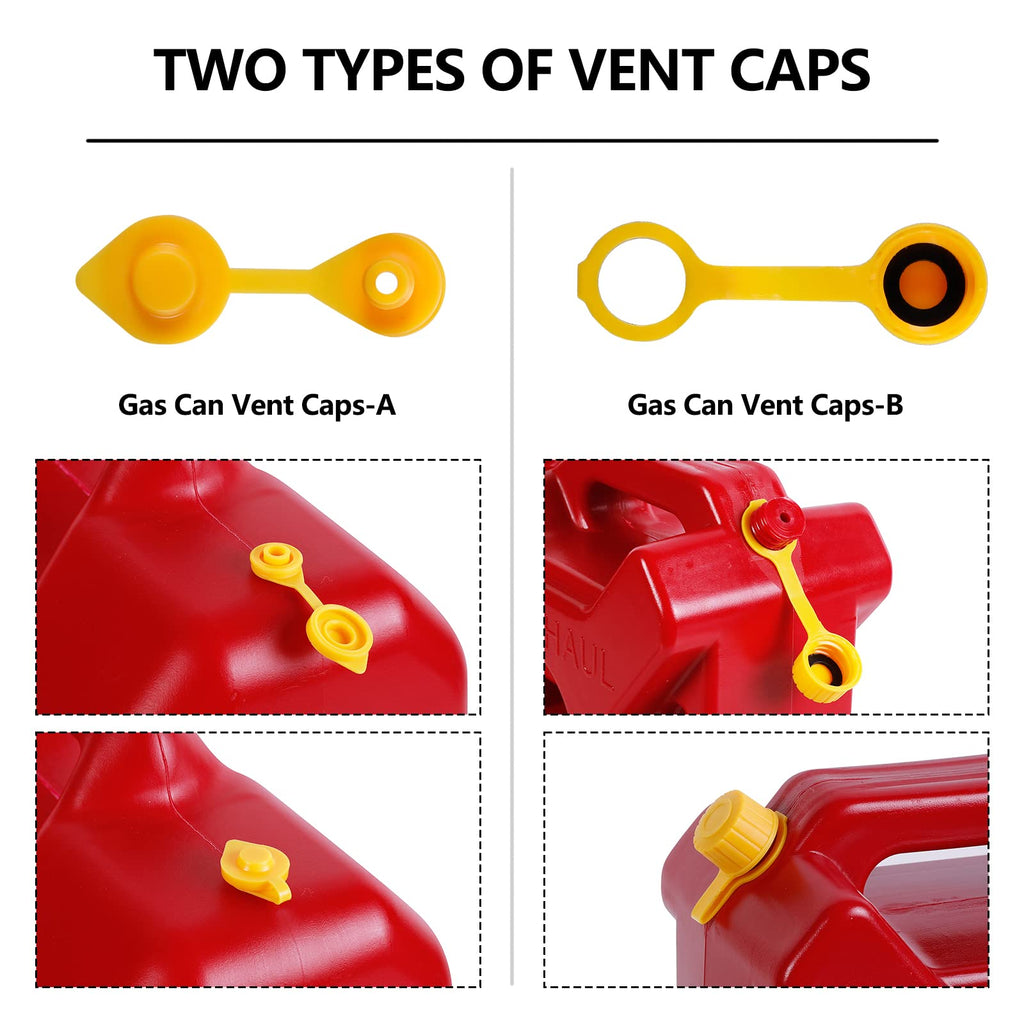Gas Can Spout Replacement Kits 3 Pack Yellow W351710