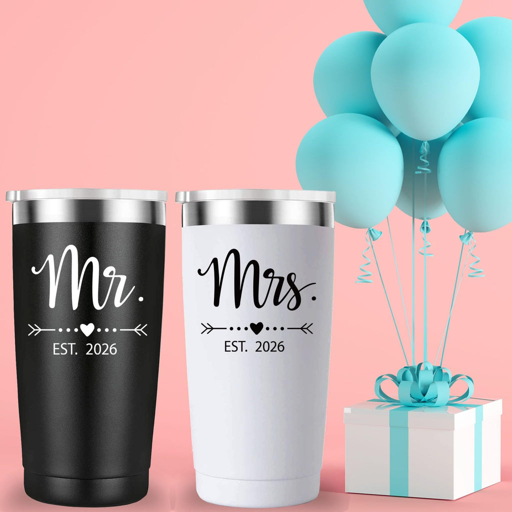 20 oz Black & White Tumbler J42751