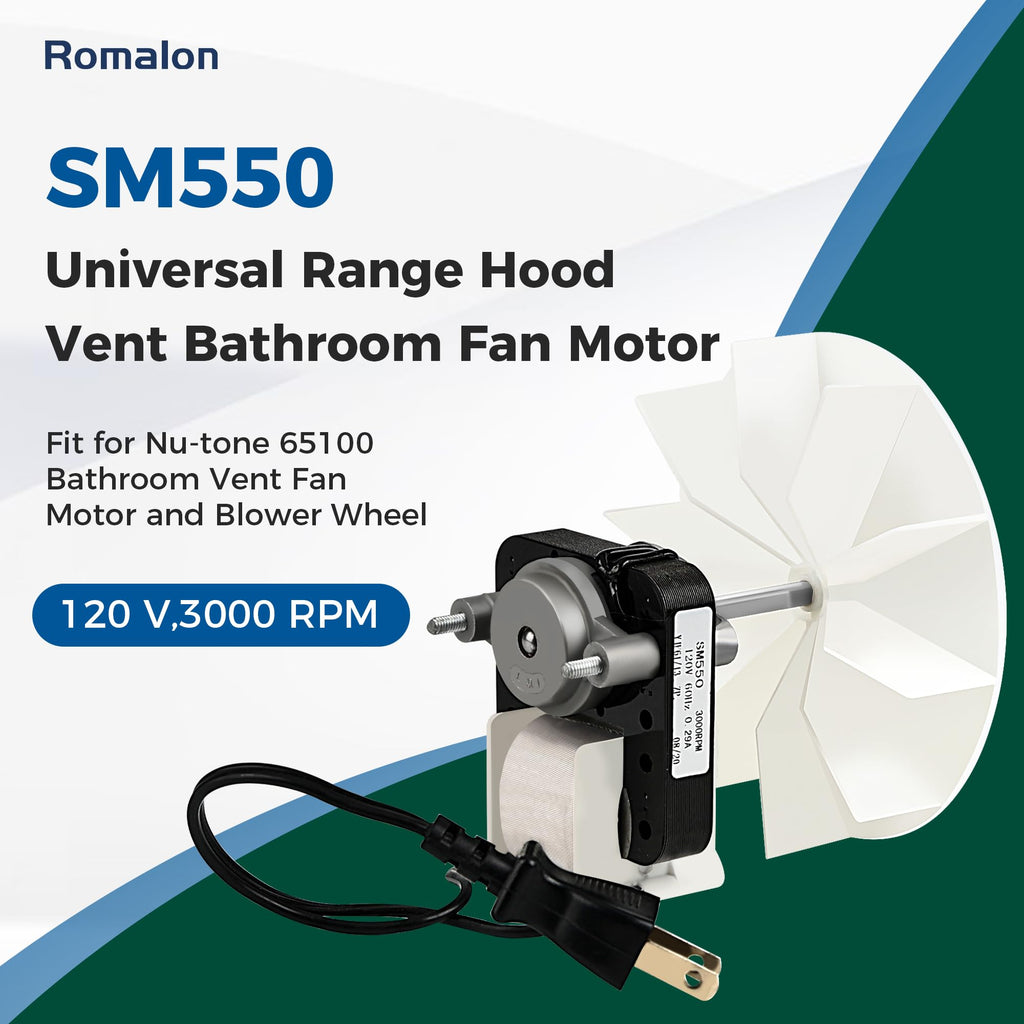 Bathroom Fan Motor Replacement Kit L564