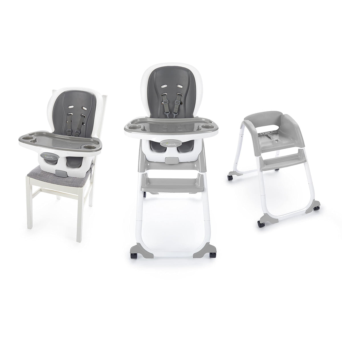 3-in-1 High Chair Convertible to Booster Seat & Toddler Chair V8056
