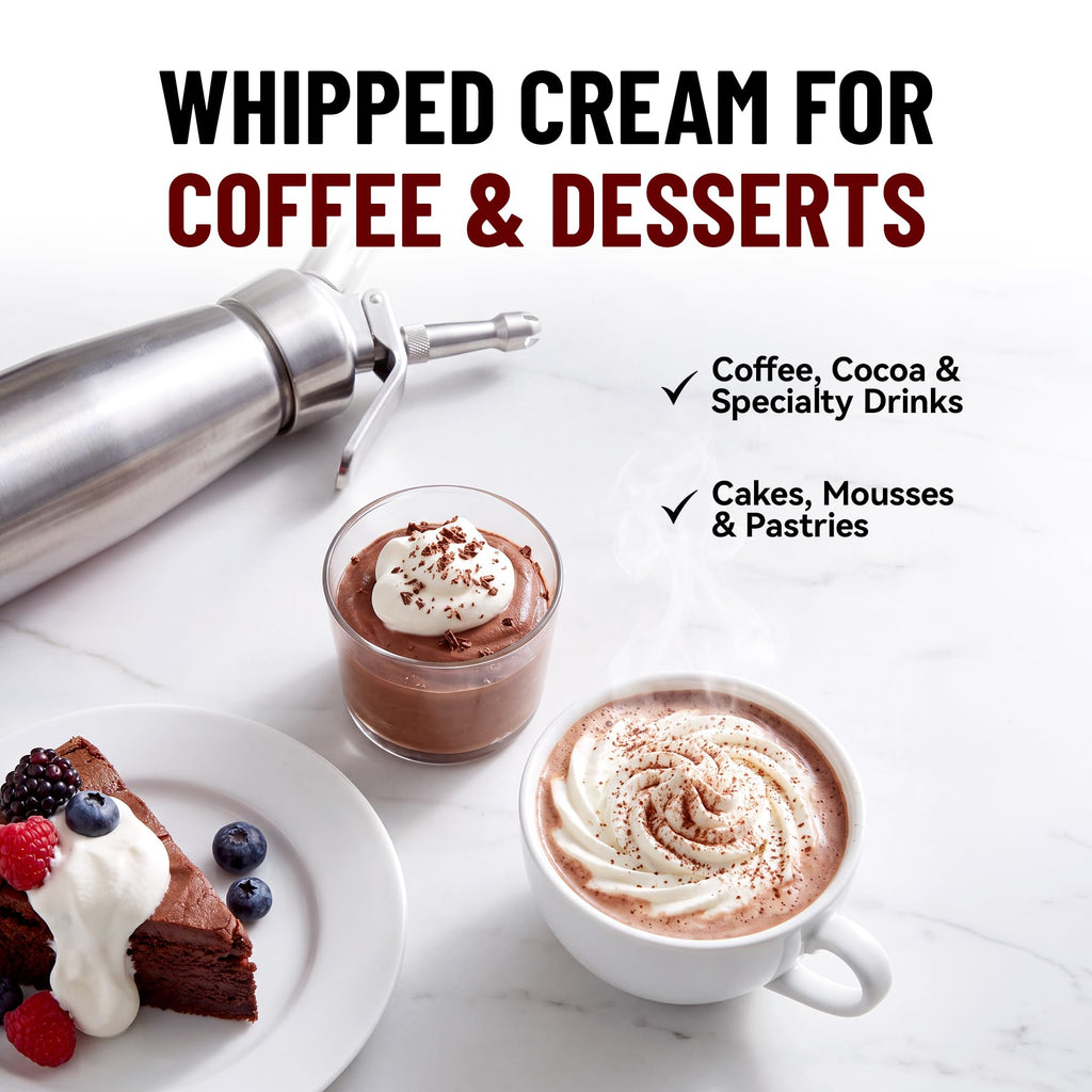 8g 10-Pack Whipped Cream Chargers L33833