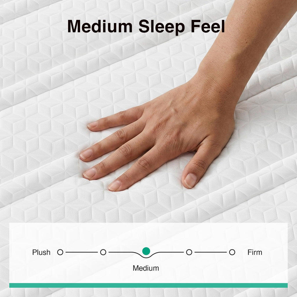 Queen 12 Inch Cooling Hybrid Mattress V137303