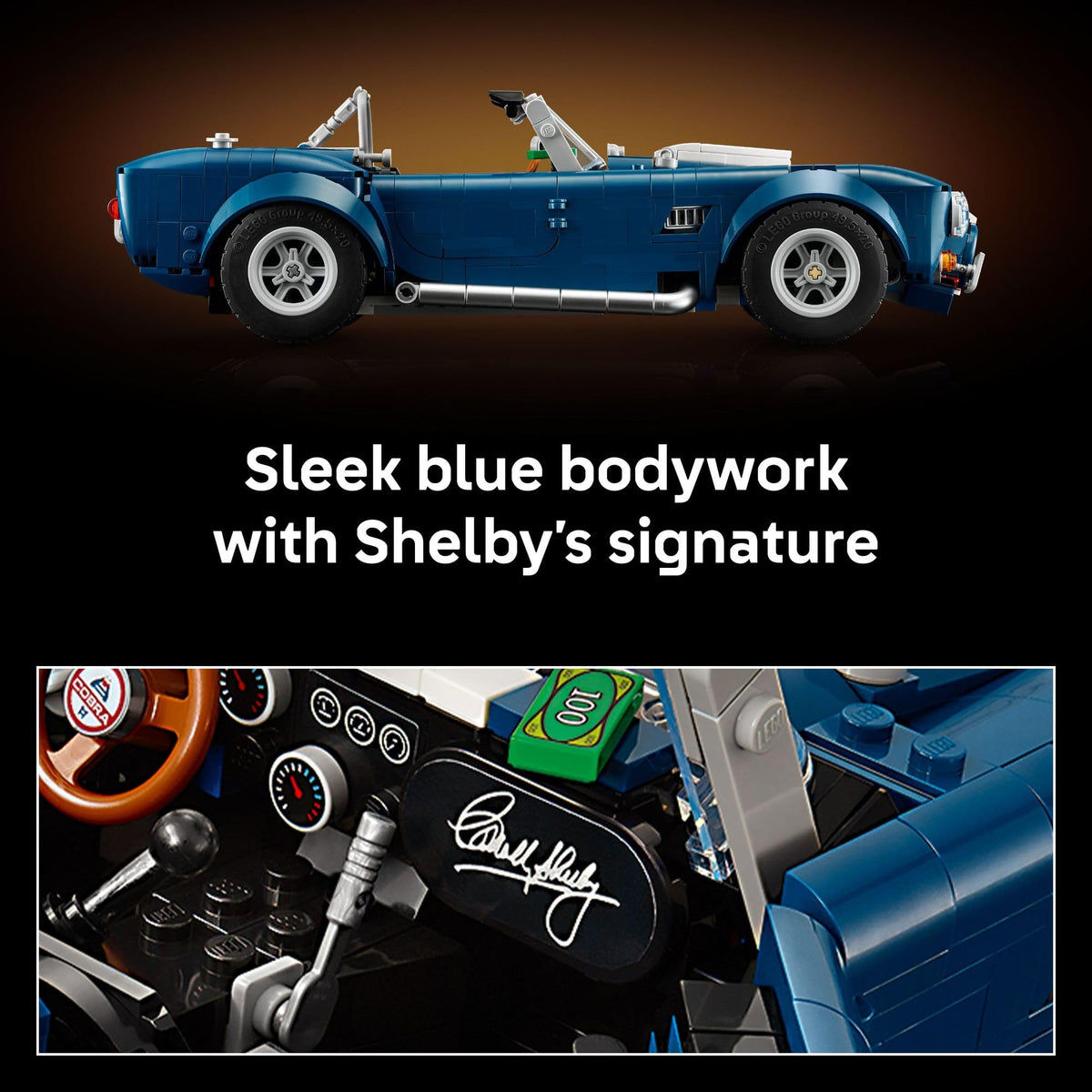 LEGO Icons Shelby Cobra 427 S/C 10357 T415