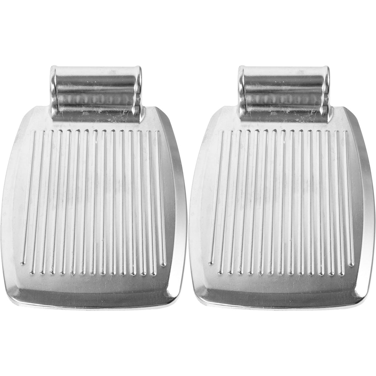 Heavy Duty Wheelchair Footrest Replacement Pair Aluminum Alloy N65118