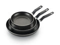 Nonstick Fry Pan Set 3 Piece, 8, 9.5, & 12 Inch, Dishwasher Safe, Black C91634