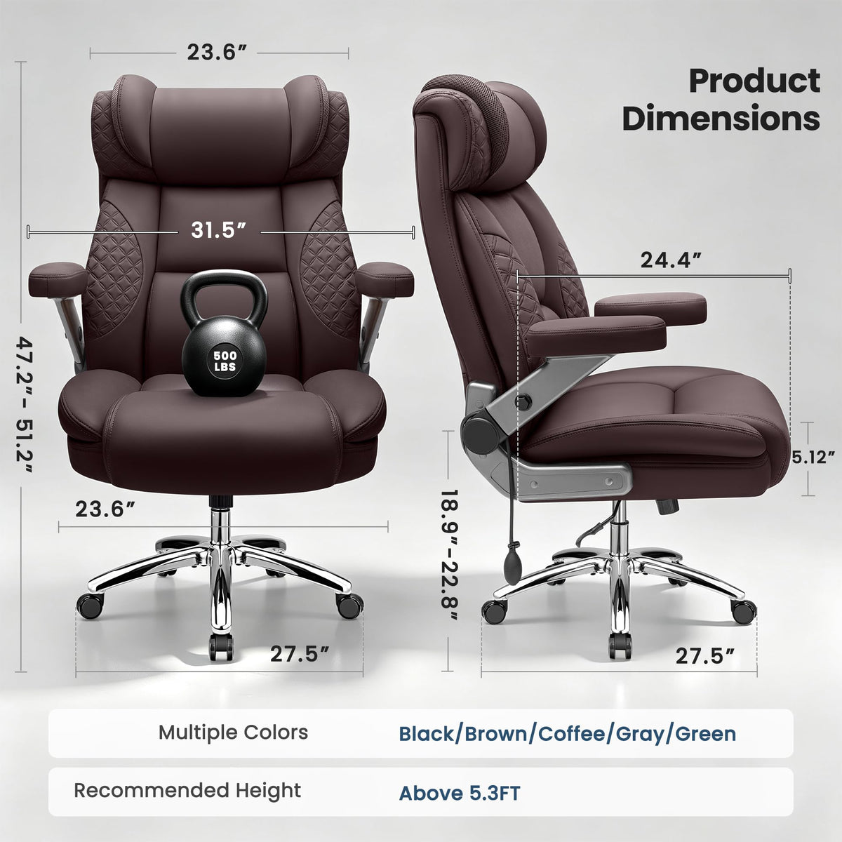 Big and Tall Office Chair B90320