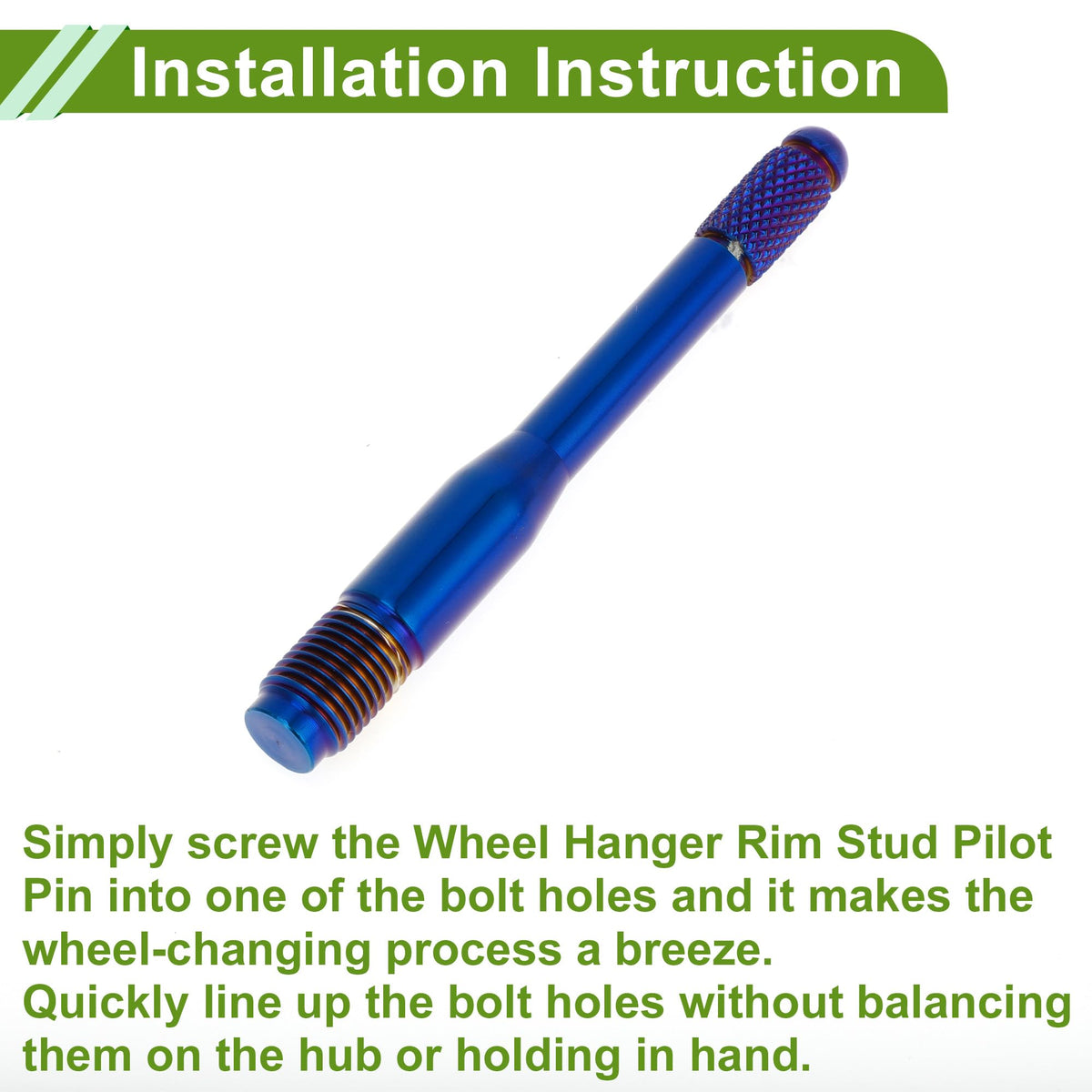 M14x1.5 120mm Stainless Steel Wheel Alignment Pin P576