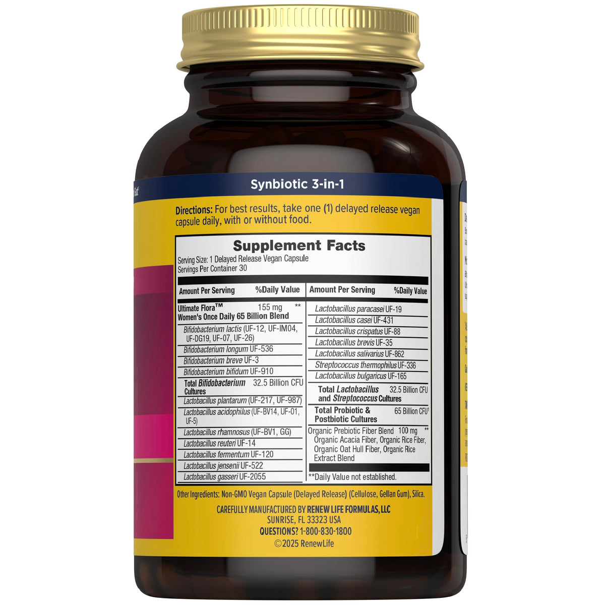Womens Probiotic 65 Billion CFU E817742