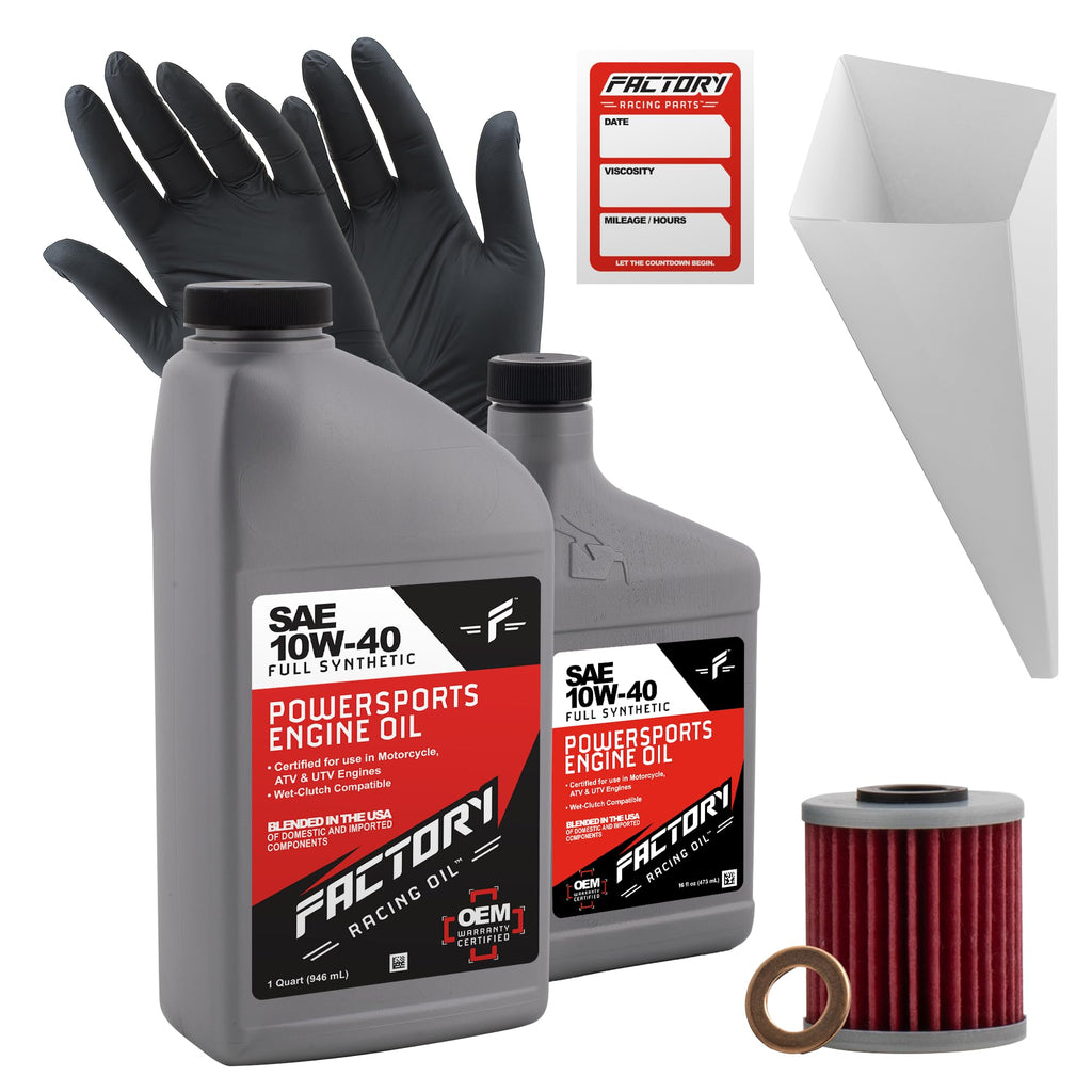 Oil Change Kit compatible with Suzuki RMX450Z, RM-Z450 L355