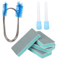 Aquarium Cleaning Tools Kit with Sponge Scrubbers and Brushes Q847