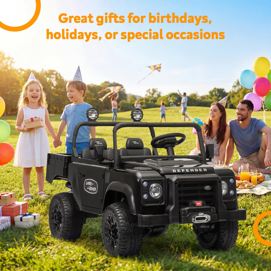 Black 24V Ride On Dump Truck V21193