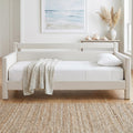 Twin Size Upholstered Platform Daybed with Headboard Y26179